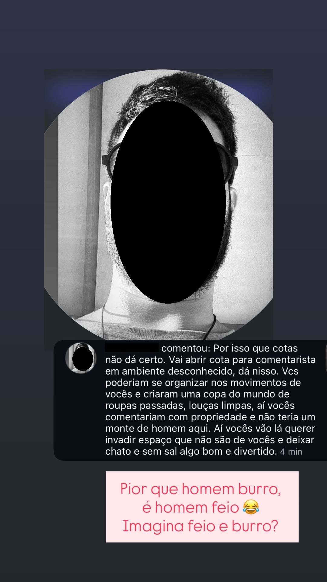 Ana Thaís Matos mostrou mensagem que recebeu de hater