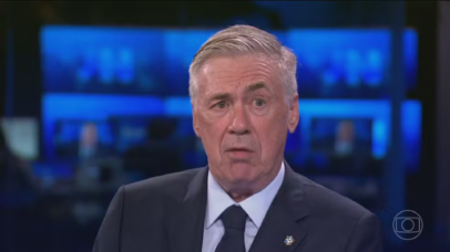 Ancelotti rasga o verbo e revela motivo de Vini Jr. não ter batido pênalti