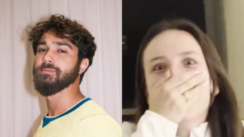André Luiz Frambach e Larissa Manoela