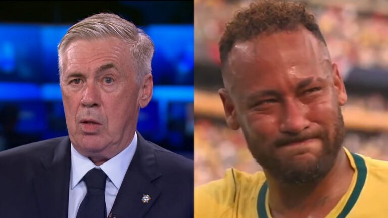 Jornalista detona Carlo Ancelotti após Neymar entrar em derrota do Brasil na Copa do Mundo: ‘Ex-jogador’