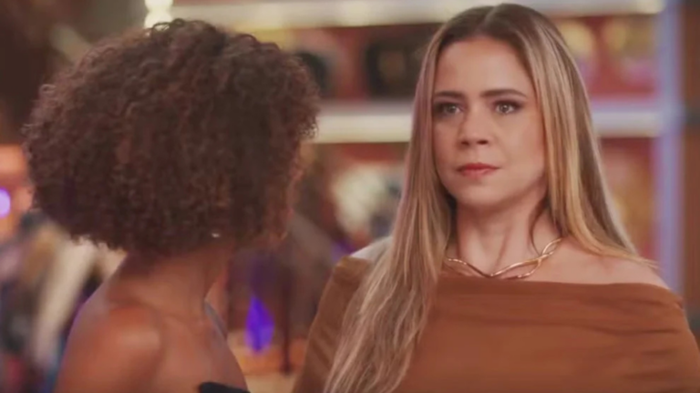Barraco! Zilá perde o controle ao dar de cara com Janete e Alaorzinho juntos em ‘Coração Acelerado’