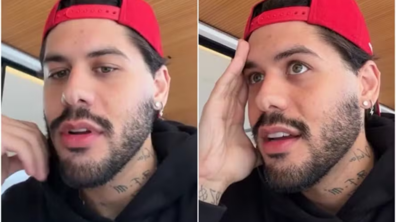 Ciúmes? Zé Felipe rasga o verbo e fala sobre surgir triste enquanto filhos estão com Virginia