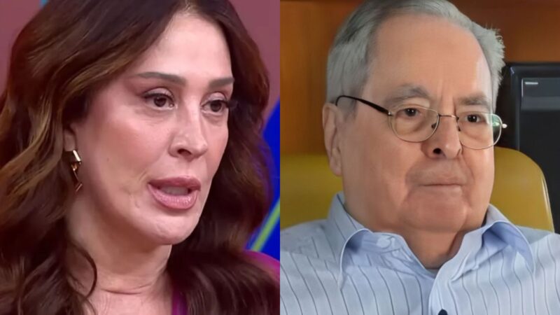 Claudia Raia lamenta morte de Benedito Ruy Barbosa e relembra arrependimento em 'Terra Nostra' - Reprodução/TV Brasil e TV Globo