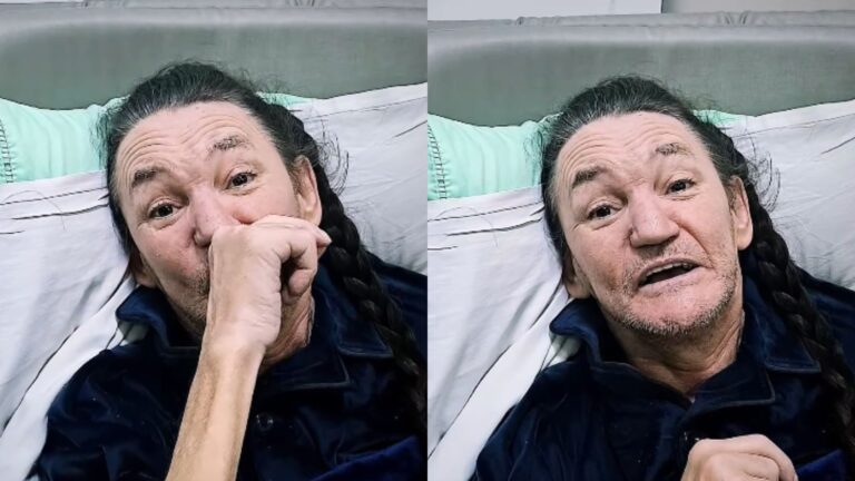 Marquito cai no choro na cama de hospital ao revelar sequelas de grave acidente de moto: ‘Fim’
