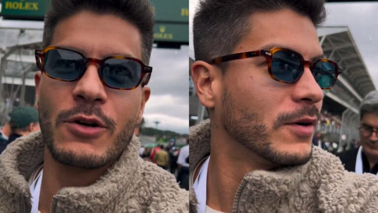 Arthur Aguiar brinca com antigo meme em reencontro com Viih Tube e Eliezer: ‘Vim pelo pão’
