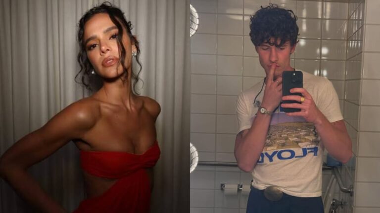 Bruna Marquezine e Shawn Mendes são flagrados juntos no Rio e detalhe em look chama atenção