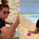 Giovanna Antonelli se revolta ao interromper treino na praia por motivo chocante: ‘Problema’