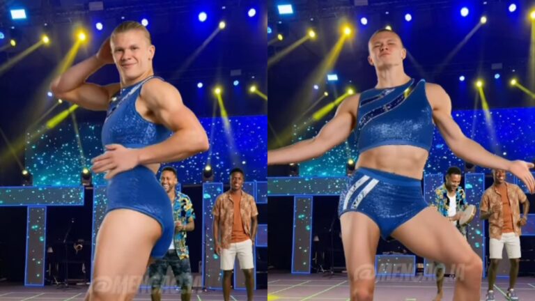 Haaland de ‘Loira do Tchan’? Vídeo com IA viraliza antes de Brasil x Noruega e diverte Sheila Mello
