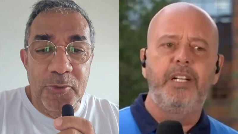 Mauro Machado, pai de Anitta revela diagnóstico de AVC após ver Alex Escobar passar mal ao vivo - Reprodução/Instagram e Globo