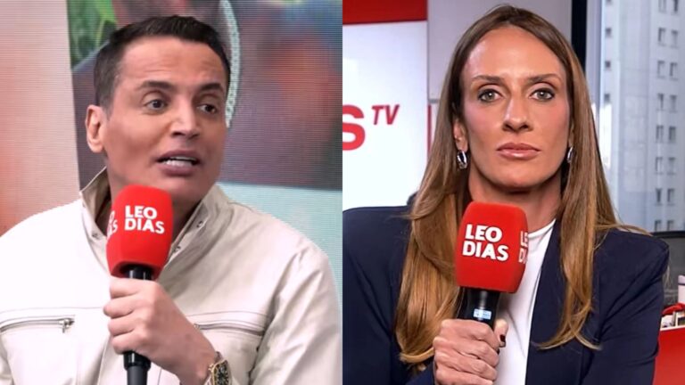 Leo Dias humilha sua repórter e recebe resposta na cara