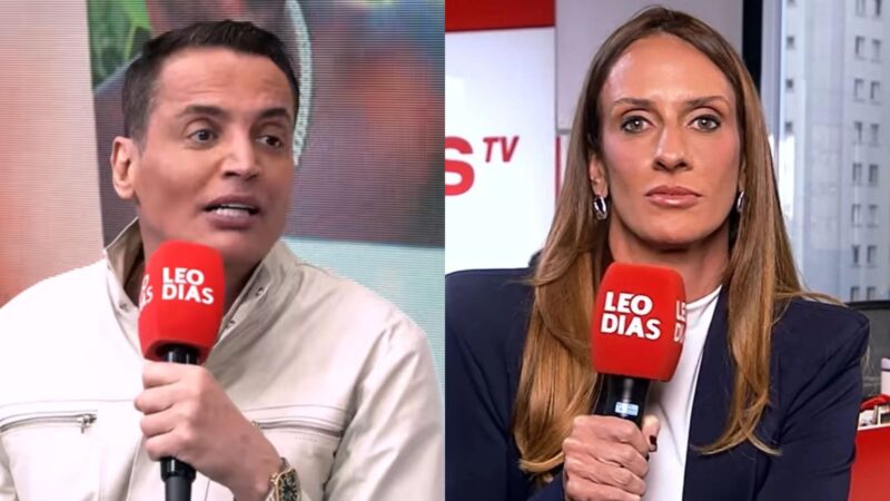 Leo Dias humilha sua repórter e recebe resposta na cara - Reprodução/YouTube