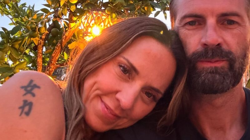 Chris Dingwall e Mel C - Reprodução/Instagram