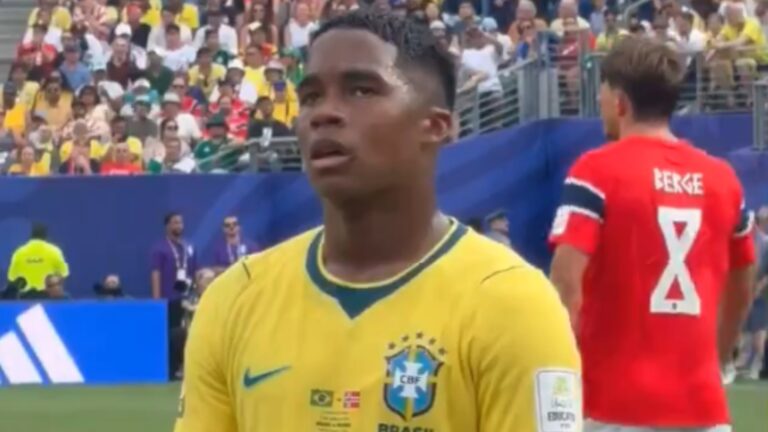 Endrick posta forte desabafo após derrota do Brasil na Copa do Mundo: ‘Vou fazer’