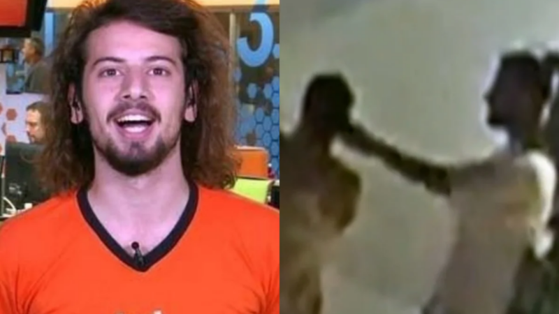 Ex-Fazenda, Cartolouco, é exposto agredindo a ex-namorada no 'Fantástico'
