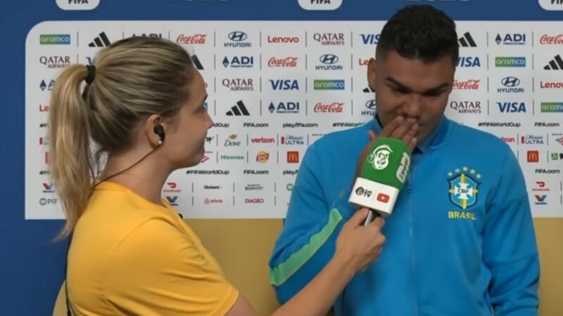 Fernanda Gentil e Casemiro