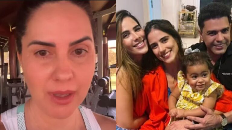 Graciele Lacerda fala da relação da filha com as outras herdeiras de Zezé Di Camargo: ‘Exatamente isso’