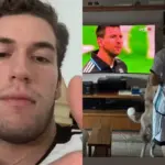 Filho de Murilo Benicio e Gio Antonelli se pronuncia após ser detonado por torcer para Argentina
