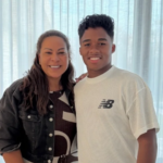 Mãe de Endrick publica foto com Gabriely Miranda em meio a rumores de desentendimento