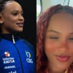 Rebeca Andrade bate de frente com a equipe e assume a namorada