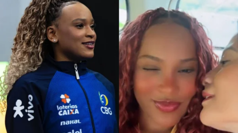 Rebeca Andrade bate de frente com a equipe e assume a namorada