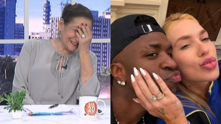 Sonia Abrão fica constrangida ao vivo com conversa sobre Virginia que envolve Vini Jr.: ‘Pomada íntima’
