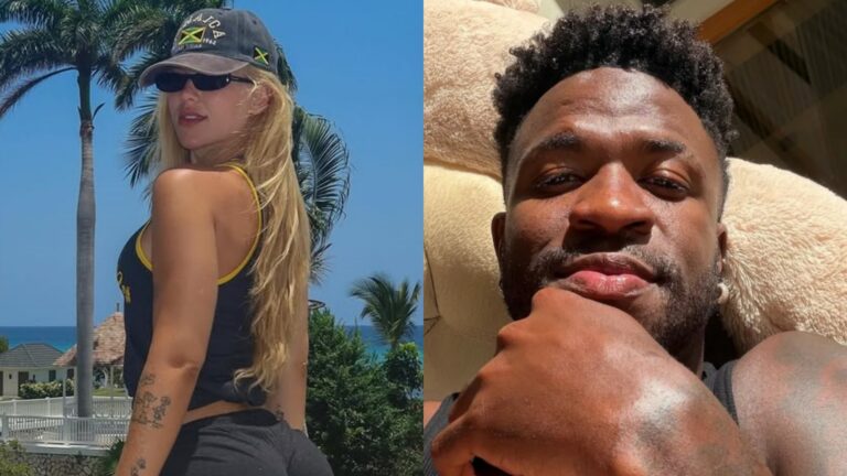 Virginia posta foto ousada, deixa parte do corpo de fora e Vini Jr. faz comentário inesperado