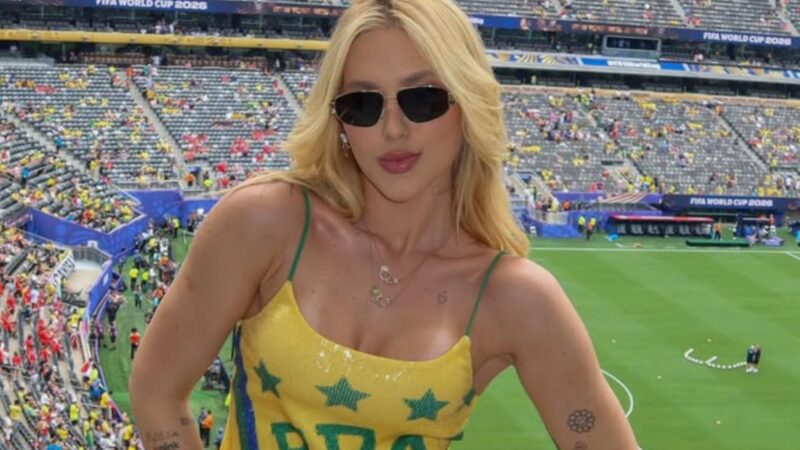 Virginia no jogo do Brasil - Reprodução/Instagram