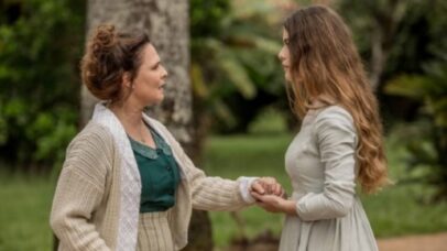 Gema e Lívia (Reprodução/Globo)
