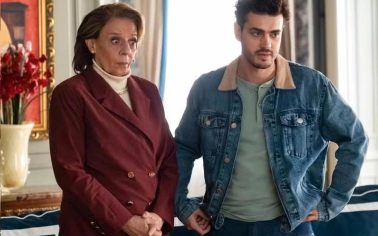 Diná e Fernando (Reprodução/Globo)
