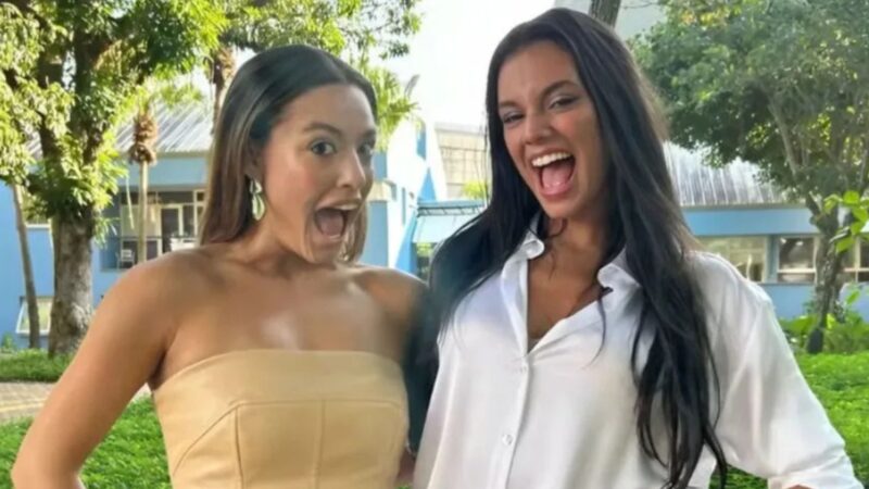 Bia do Brás e Alane Dias - (Reprodução: Luiz Felipe Paz/gshow)