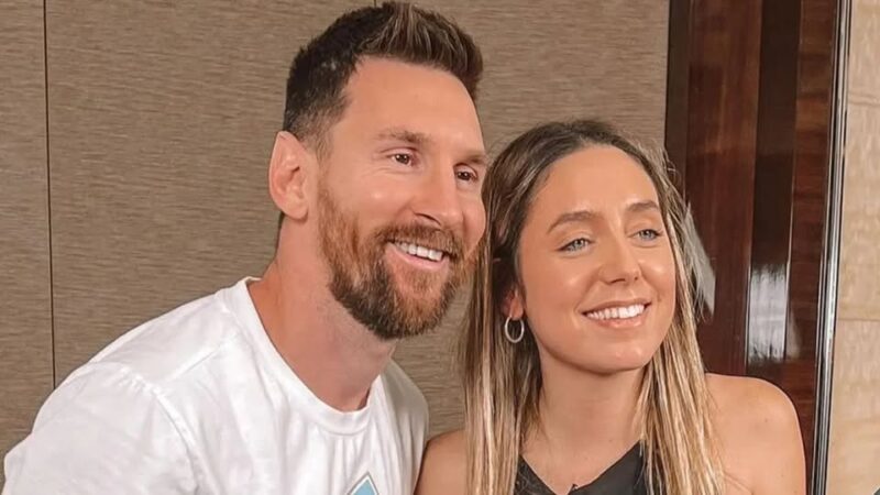 Lionel Messi e Sofi Martinez - (Reprodução: Instagram)