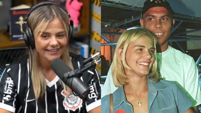 Milene Dominggues e Ronaldo Fenômeno - (Reprodução: Youtube/PodPah; Folhapress)