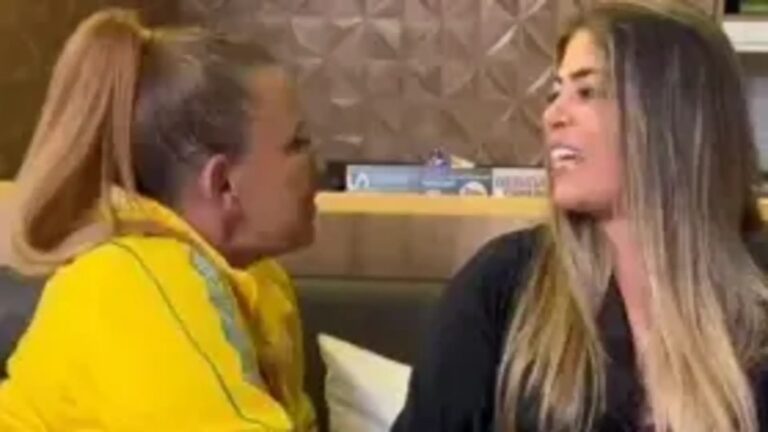 Bruna Surfistinha grava conteúdo adulto com Rita Cadillac e web se choca: ‘Gente do céu’