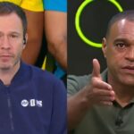 Tiago Leifert pede para Denilson ‘falar mais baixo’ na Copa: ‘Quer dominar’
