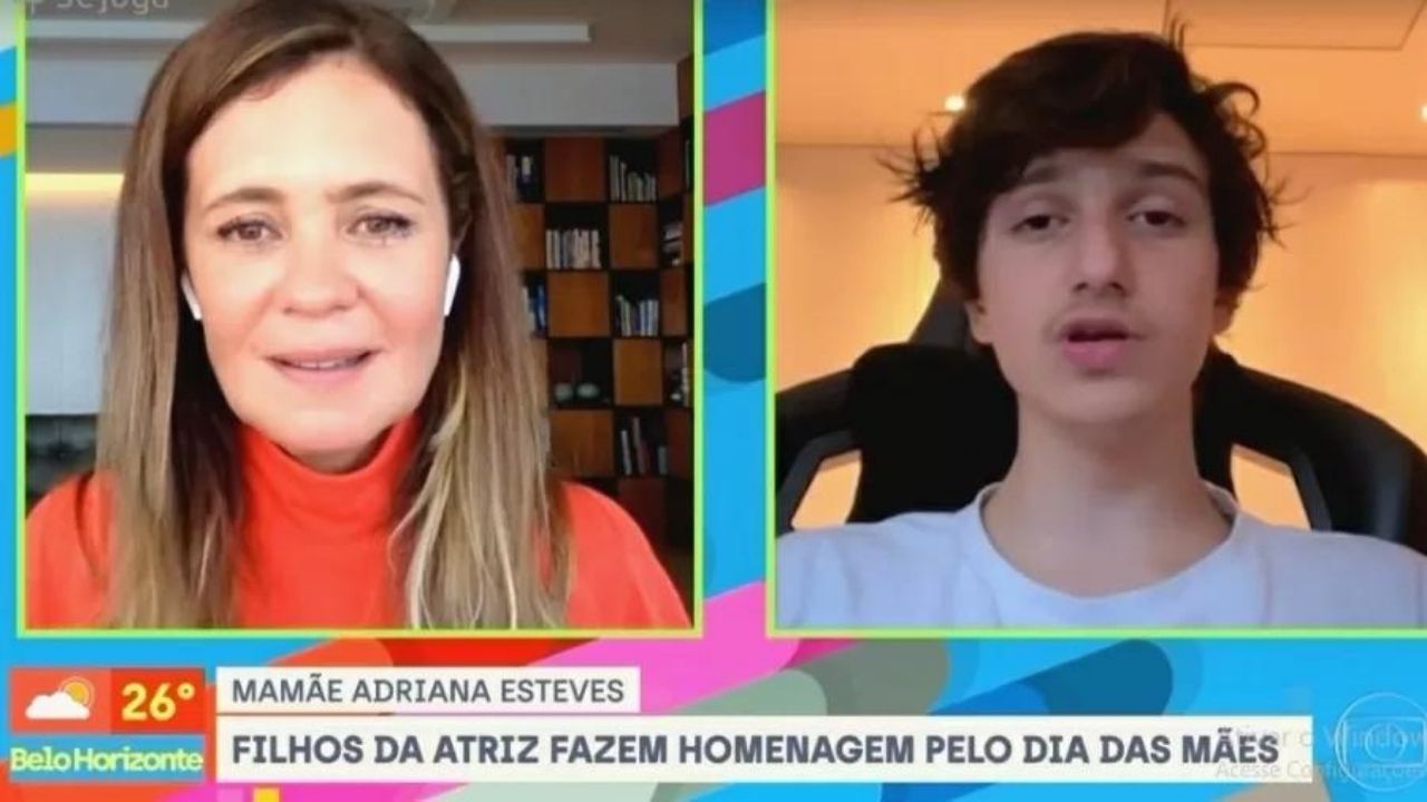 Adriana Esteves é surpreendida por homenagem dos filhos no ‘Se Joga’: “Orgulho da mulher incrível que você é”