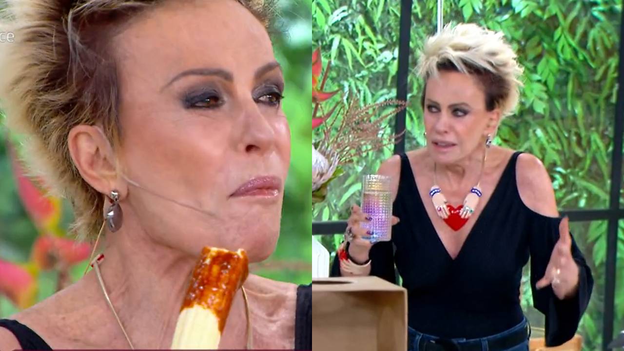 No ‘Mais Você’, Ana Maria Braga passa mal ao vivo após comer banana com pimenta: “Nossa Senhora”