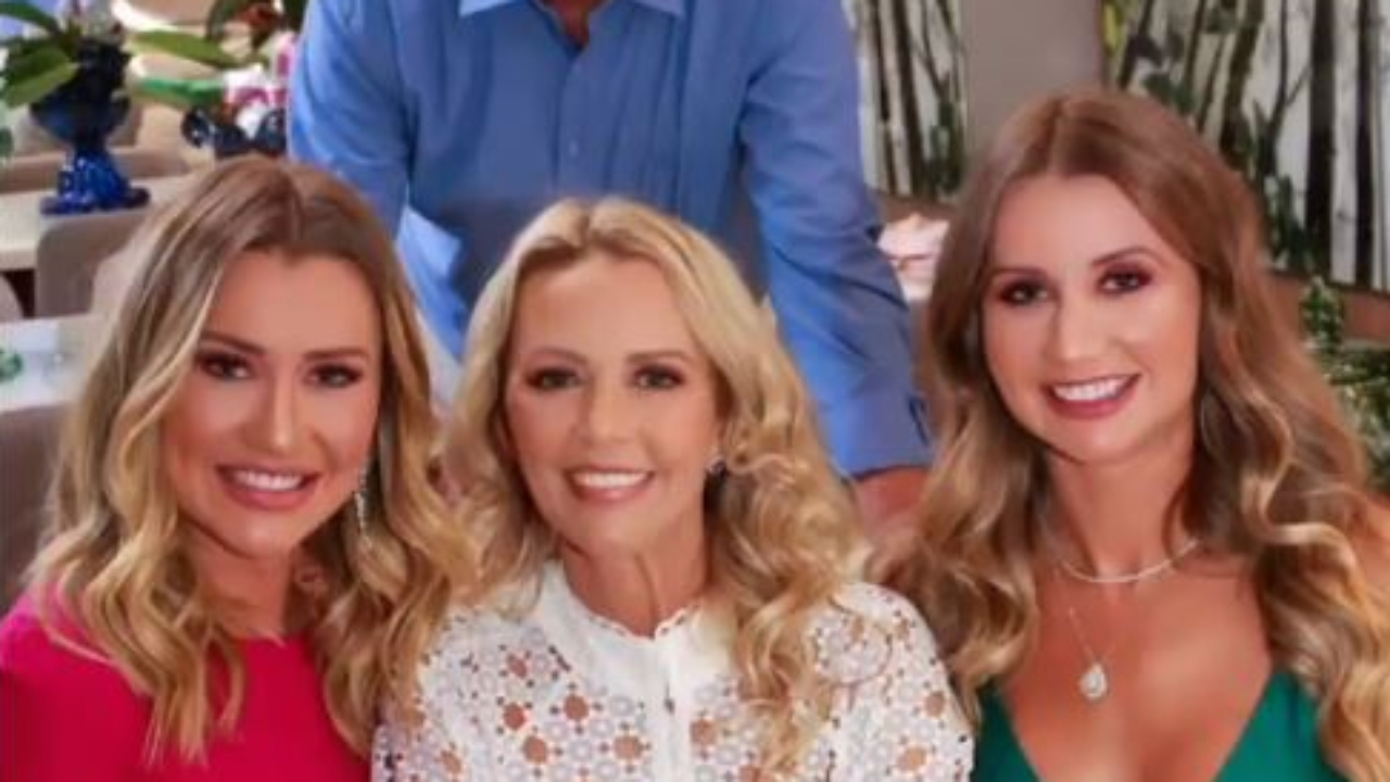 Mãe de Ana Paula Siebert se casa em cerimônia luxuosa e ganha carinho da herdeira: “Amor infinito”