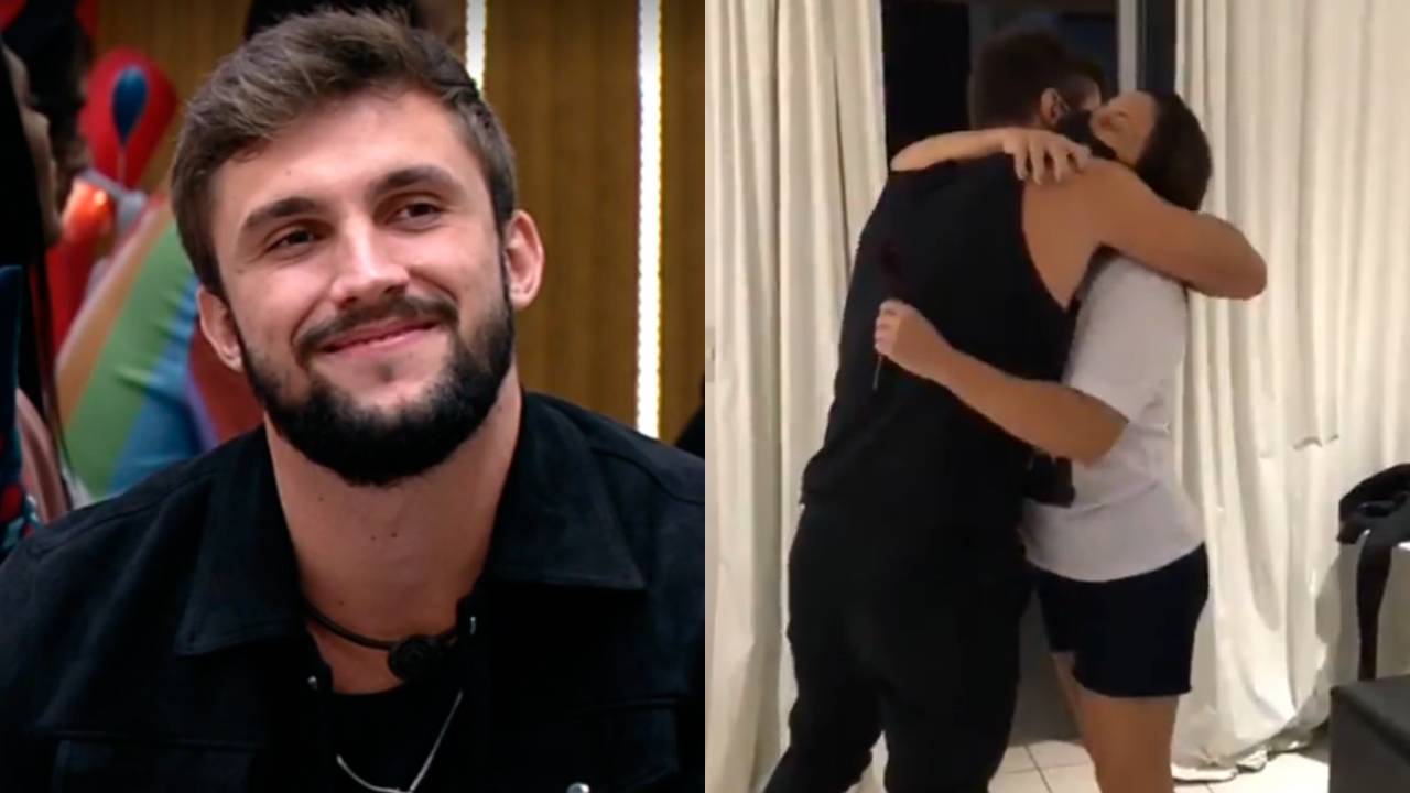 BBB21: Eliminado, Arthur faz surpresa e dá presente fofíssimo ao reencontrar a mãe: “Eu vou chorar”