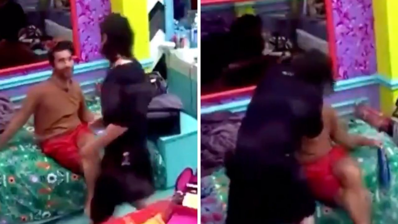 BBB21: Gilberto vê Fiuk trocar de roupa, pede beijo na boca e ator atende o desejo: “Fico todo derretido”