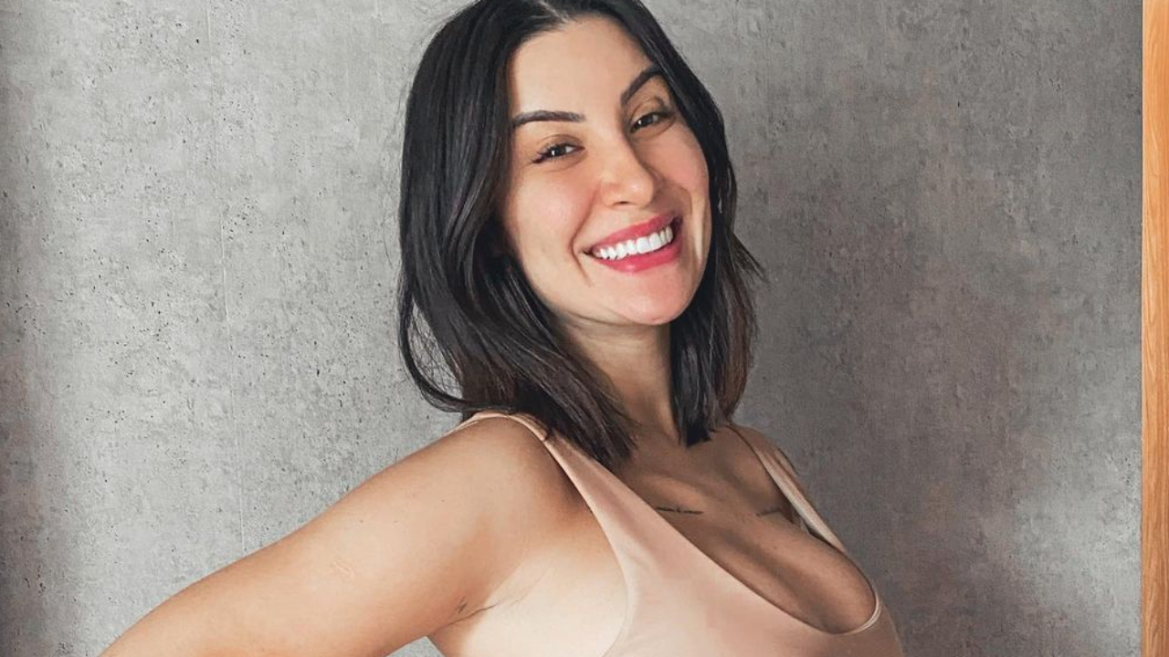 A cara da mãe? Ex-BBB Bianca Andrade mostra o rostinho do filho pela primeira vez: “Que fofura!”