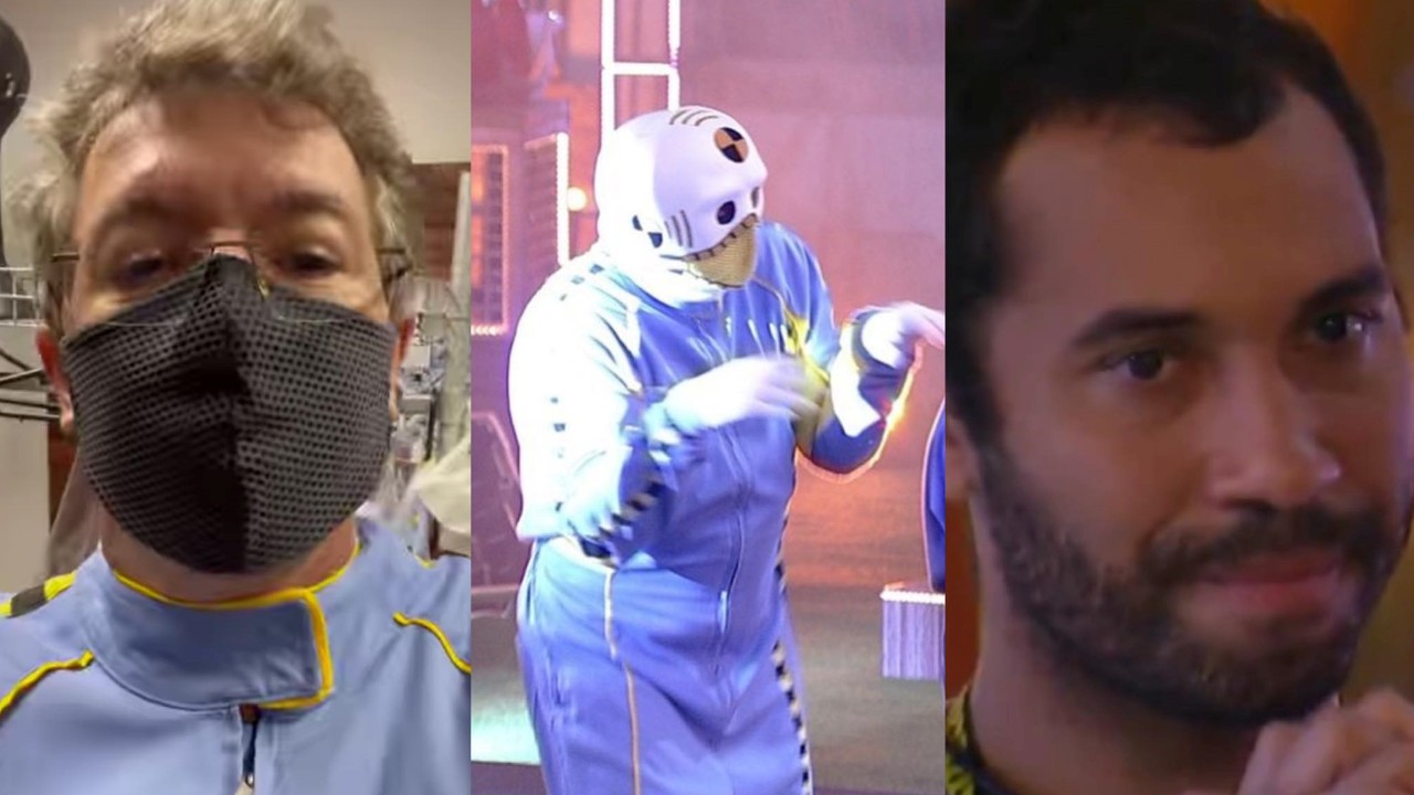 Boninho participa da festa do BBB21 fantasiado de Dummy, Gilberto desconfia, mas erra: “Era o Tiago, tenho certeza”