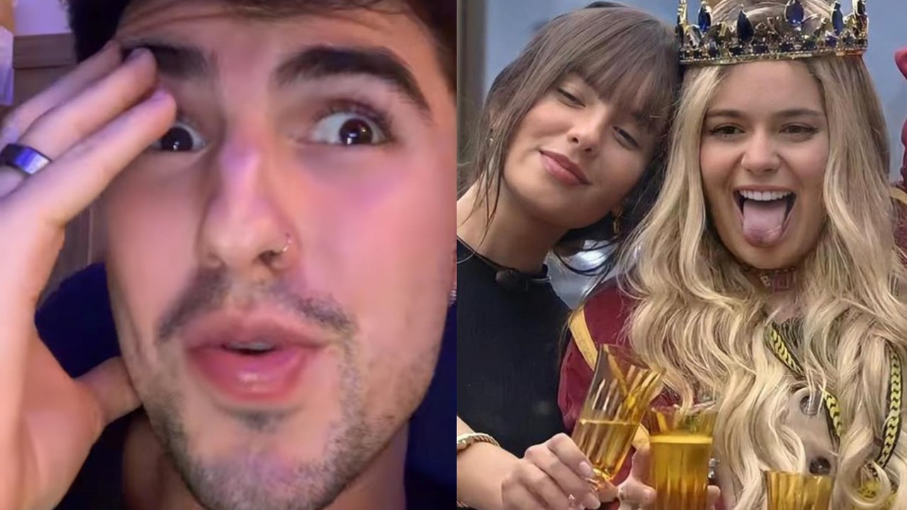 BBB21: De saco cheio, namorado de Viih Tube detona Thaís: “Ô chata”