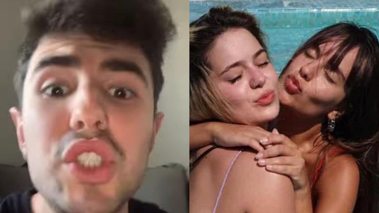 Revoltado, namorado de Viih Tube do BBB21 reaparece nas redes e esclarece críticas à Thaís: “Não é uma disputa”