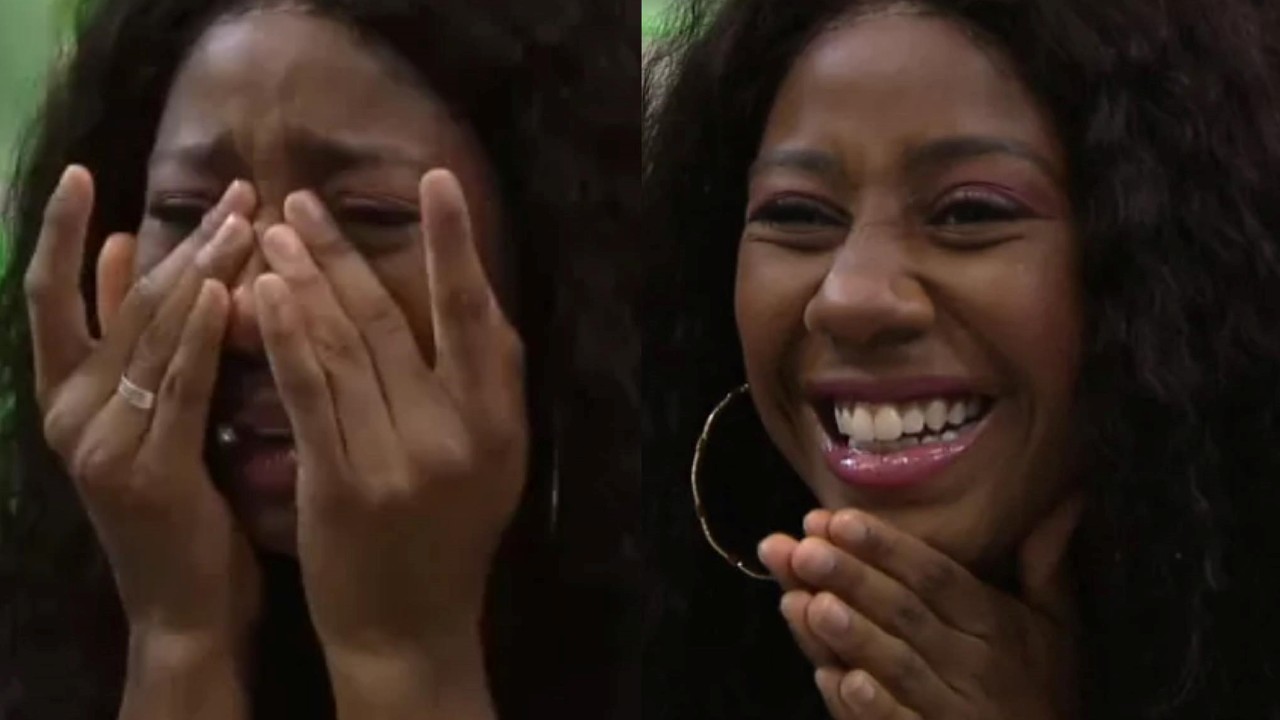 BBB21: Camilla de Lucas chora muito no Almoço do Anjo e detalhe chama atenção da sister: “Quem teve a ideia?”