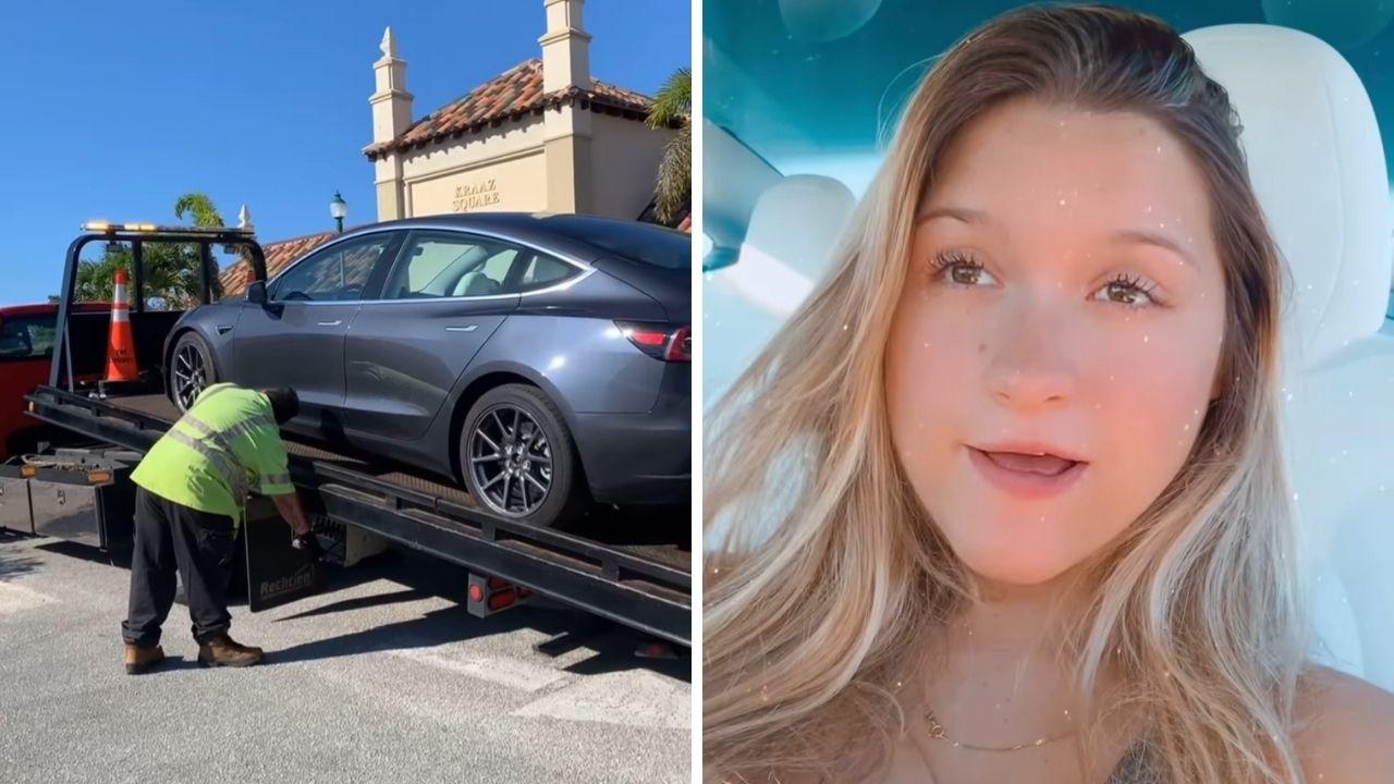 Aos 17 anos, filha de Gugu Liberato tem carro de luxo guinchado nos Estados Unidos