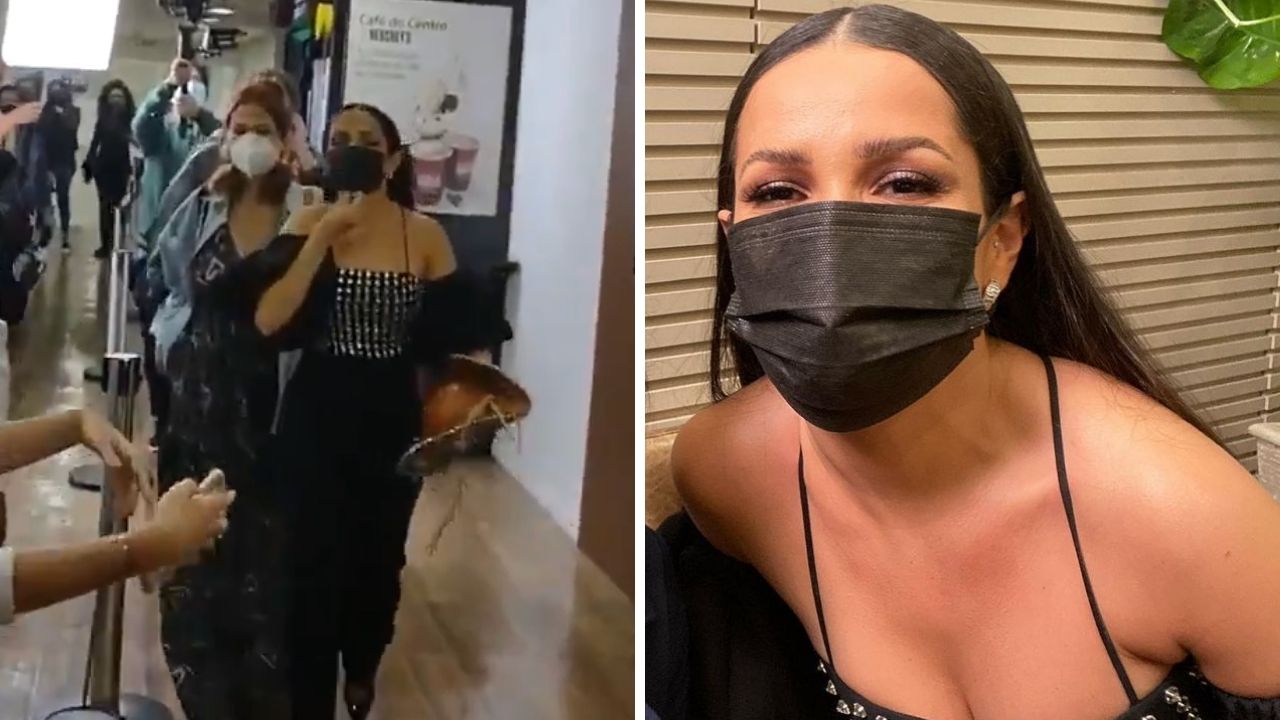 Celebridade! Cercada por fãs, Juliette do BBB chega para gravação na Globo com look de R$ 5 mil: “Tá muito poderosa”