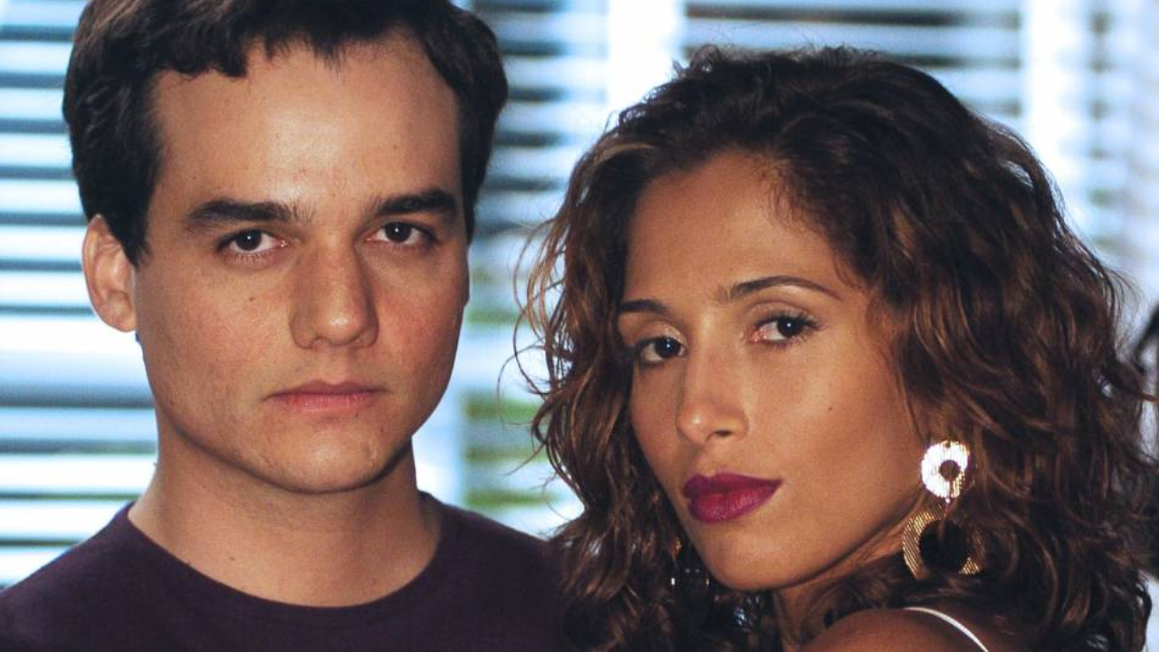 Deu saudade! Camila Pitanga relembra par romântico com Wagner Moura na novela ‘Paraiso Tropical’