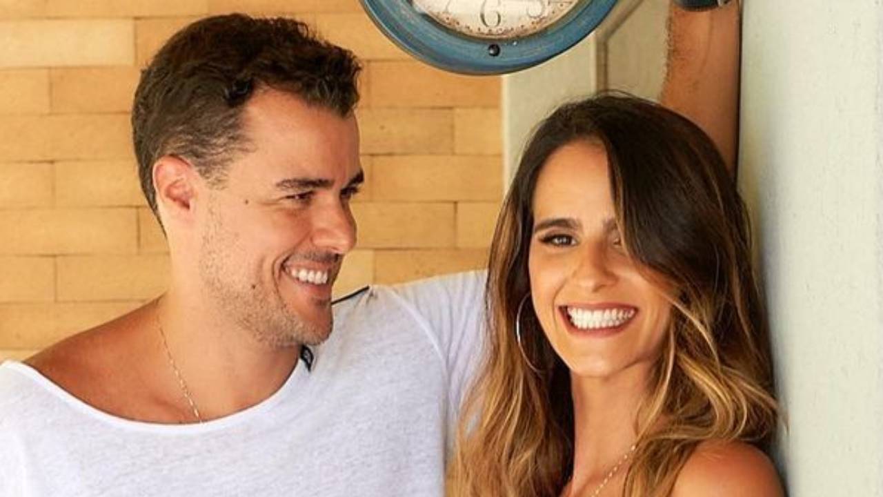Esposa de Joaquim Lopes para a web com clique inédito de gêmeas recém-nascidas: “Nunca fui tão feliz”