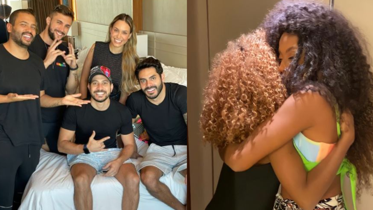 BBB21: Ex-confinados se reencontram às vésperas da grande final e matam as saudades