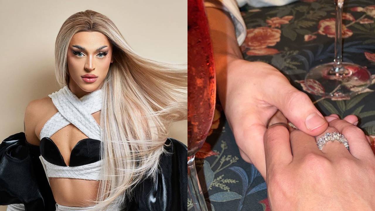 Será? Pabllo Vittar mostra apenas a mão do noivo, fãs ‘descobrem’ a identidade e apontam cantor: “É ele”